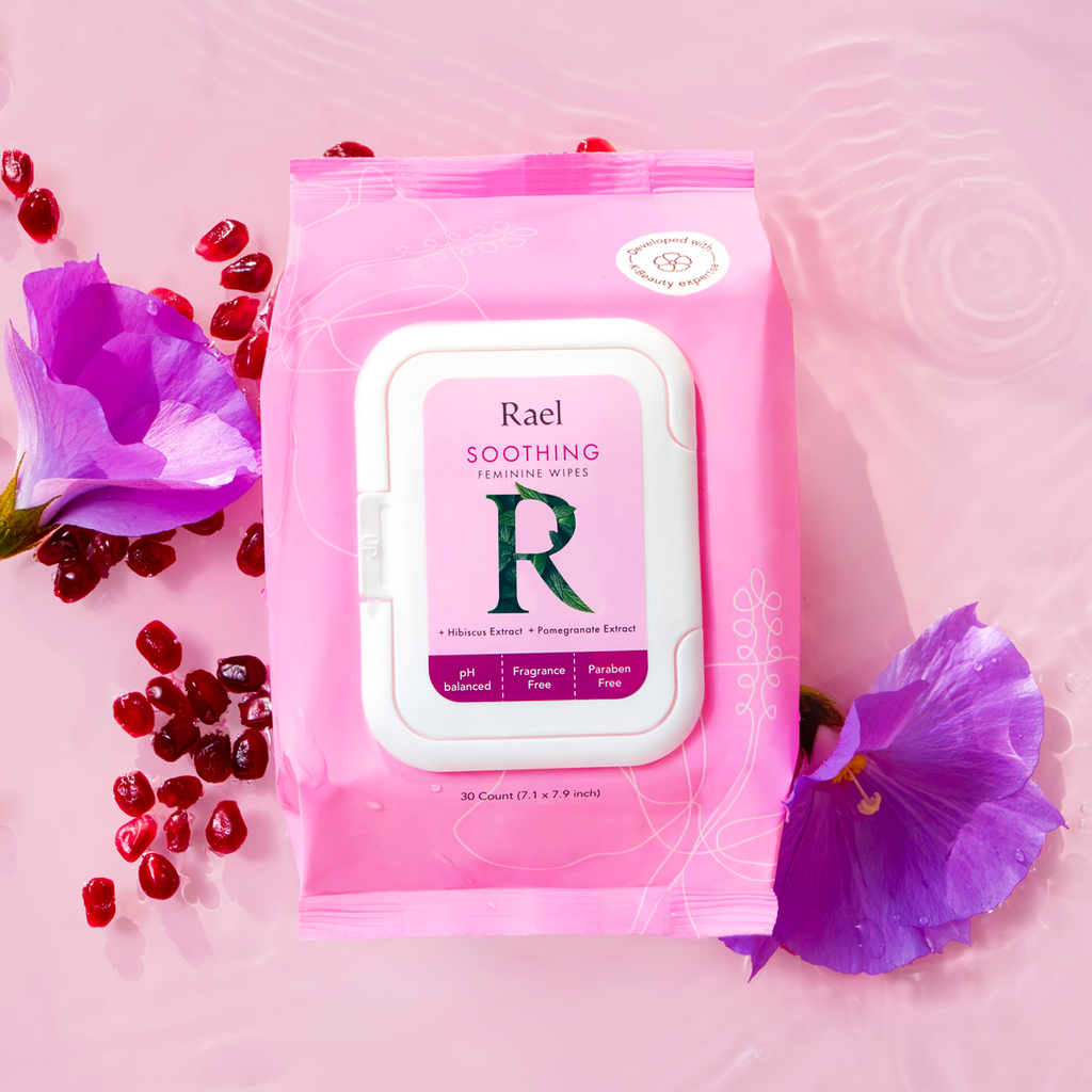 Rael Soothing Feminine Wipes - Feminine Hygiene Products online | Feminine body Care | PURILLEY