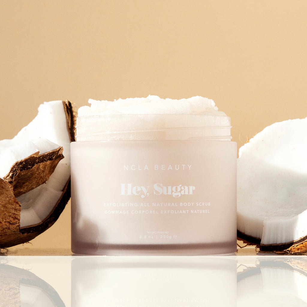 Hey, Sugar All Natural Body Scrub - Coconut Vanilla - Feminine Hygiene Products online | Feminine body Care | PURILLEY